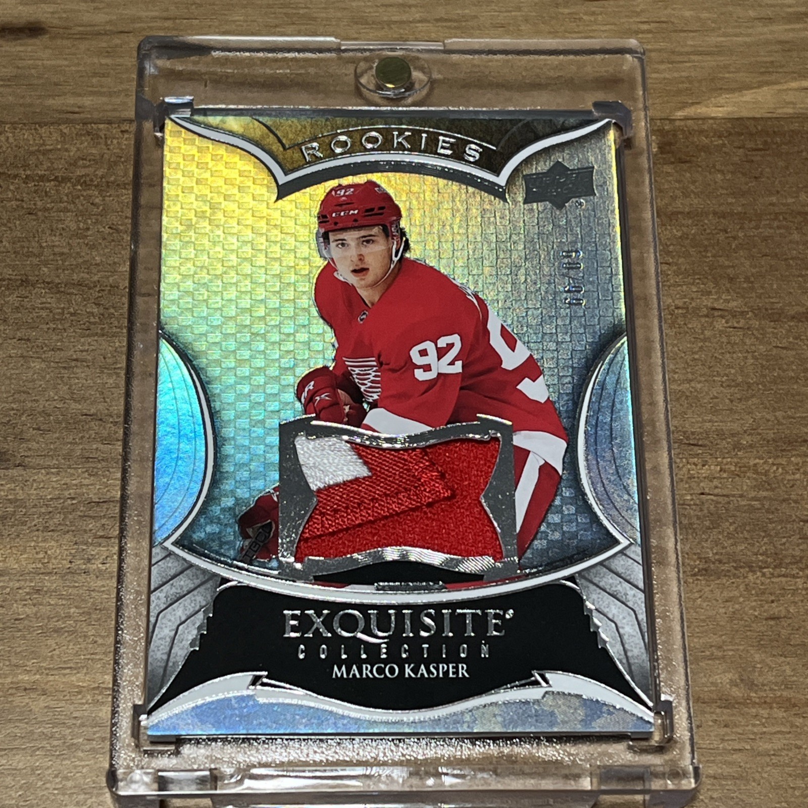 2023-24 Upper Deck Marco Kasper Exquisite Collection Rookie Game-used Relic (RC)