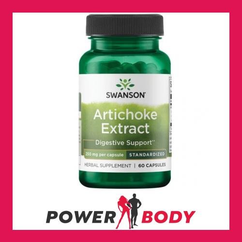 Swanson - Artichoke Extract, 250mg - 60 caps