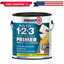 1 Gallon Zinsser Flat Bulls Eye 1-2-3 Multi-P...