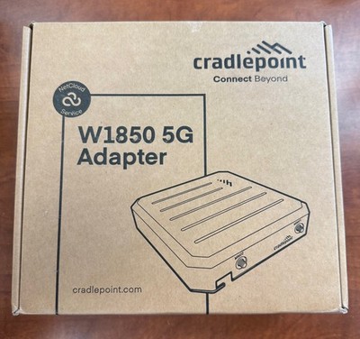 Cradlepoint W1850-5GB 5G Adapter Router BEA3-18505GB-GN Open Box