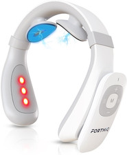 Neck TENS Machine with Heat, Electric Neck Massager for Pain Relief, 15 Levels D