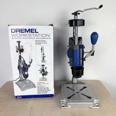 Dremel 220-01 Rotary Tool Work Station Complete Tested with Box & Manual