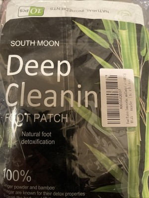 Deep Cleaning Foot Patch Foot Detoxification Natural Ingredients - 10pcs