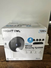 Night Owl 1080p HD Wired Security System 8 Ch DVR 4 Cameras 1TB HDD SON