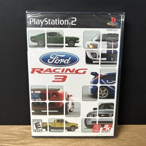 Ford Racing 3 (Sony PlayStation 2, 2005) New Sealed PS2