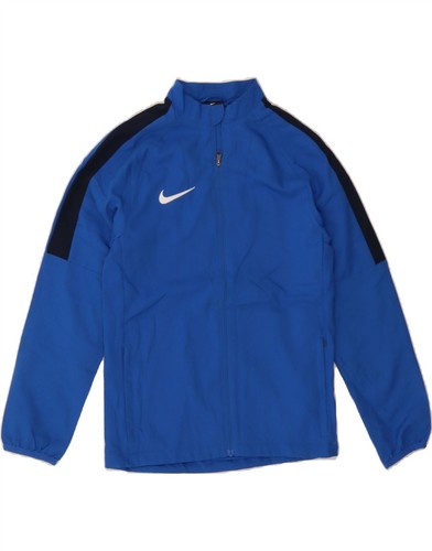 Nike Jungen Dri Fit Trainingsanzug Oberteil Jacke 10-11 Jahre mittelblau Colourblock CR35