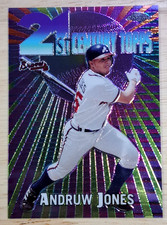 Andruw Jones ⚡ 2000 Topps Chrome - 21st Century Topps - Foil - Braves