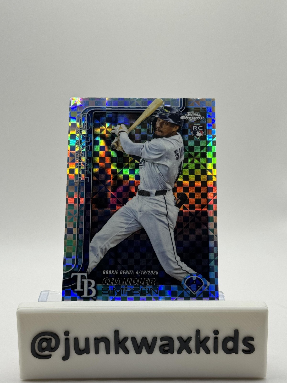 2025 Topps Chrome Update #USC17 Chandler Simpson X-Fractor