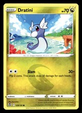 Dratini 129/195 Swsh12: Spada e Scudo - Carta TCG Pokémon Regolare Tempesta Argento