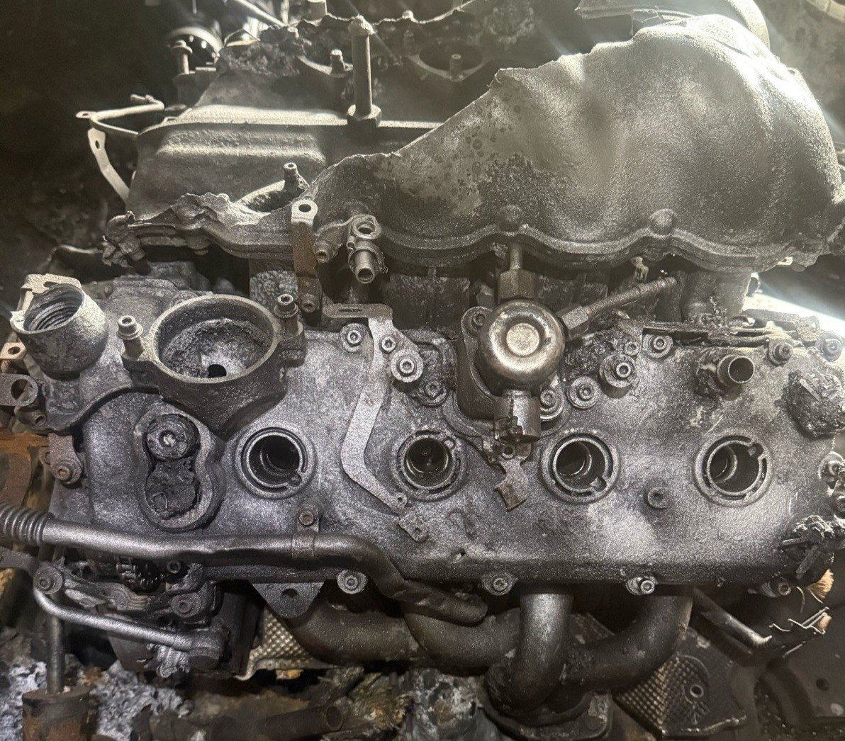 09+ Ferrari California Engine F136 iB 4.3l V8 Engine 28k Mile Compression Tested