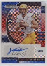 2020 Prizm Draft Picks Rookies Red White & Blue 26/99 Jacob Knipp #284 Auto 0q0m