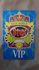 Styx World" VIP backstage pass