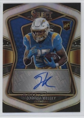 2020 Panini Select Rookie Signatures 69/99 Joshua Kelley #RS-JKE Auto RC 7sd