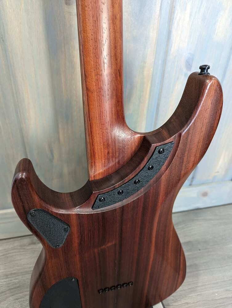 RARE 2002 Washburn NX6 USA Ebony Paduak Hardtail N4 Electric