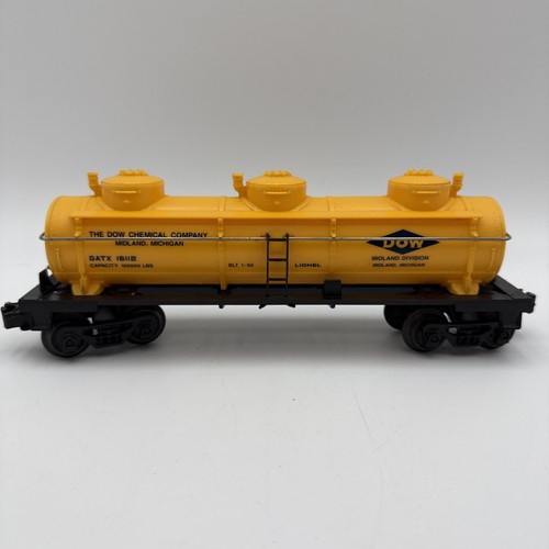 Coche cisterna Lionel 6-16112 Dow Chemical 3 cúpulas - calibre O | Zustand: Used