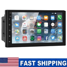 7" 2 DIN Car Stereo Radio Android 15 Carplay GPS WIFI SWC BT Touchscreen 2 32GB