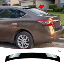 Gloss Black Rear Window Roof Spoiler Fit For Nissan Sentra 2013-2019 Ssvslsr Gloss Black Rear Window Roof Spoiler Fit For Nissan Sentra 2013-2019 Ssvslsr