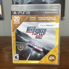 Need For Speed Rivals Walmart Edition W/ Insert Code Sony PlayStation 3 Game