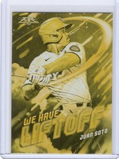 2021 Topps Fire - We Have Liftoff Juan Soto #WHL-19 Gold Minted