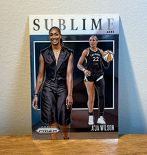 A'JA WILSON 2026 WNBA PANINI PRIZM BASKETBALL SUBLIME INSERT #4 LAS VEGAS ACES