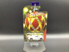 2011 HOT WHEELS HOLIDAY CARD PEARL WHITE '09 CADILLAC CTS-V SEDAN 1/64 SCALE B2