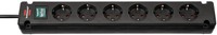 Brennenstuhl H05VV-F 3G1,5 Bremounta 6-Fach, Schwarz, 3M #8956393