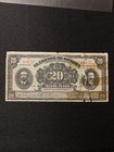 El Estado de Sonora 20 Pesos 1915 Mexico Banknote Circulated Paper Money — photo 1
