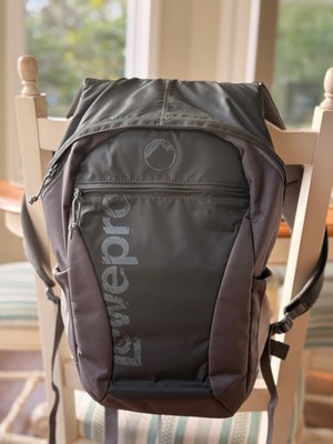 LowePro Photo Hatchback 16L AW Backpack Photographer Camera Bag Slate Grey Cover