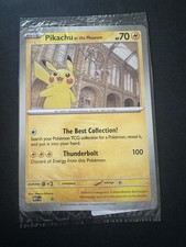 Pikachu At The Museum Black Star Promo Jumbo