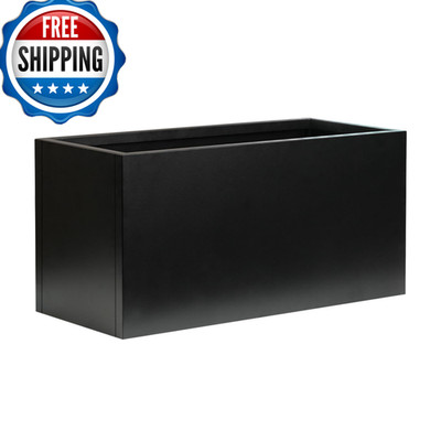 Gzgneevl Galvanized Steel Metal Planter 25 L X 11 W X 13 H Rectangular Indoor