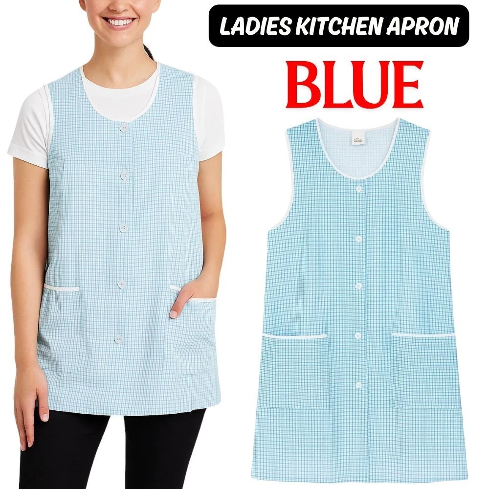 Dogtooth Print Tabard Back