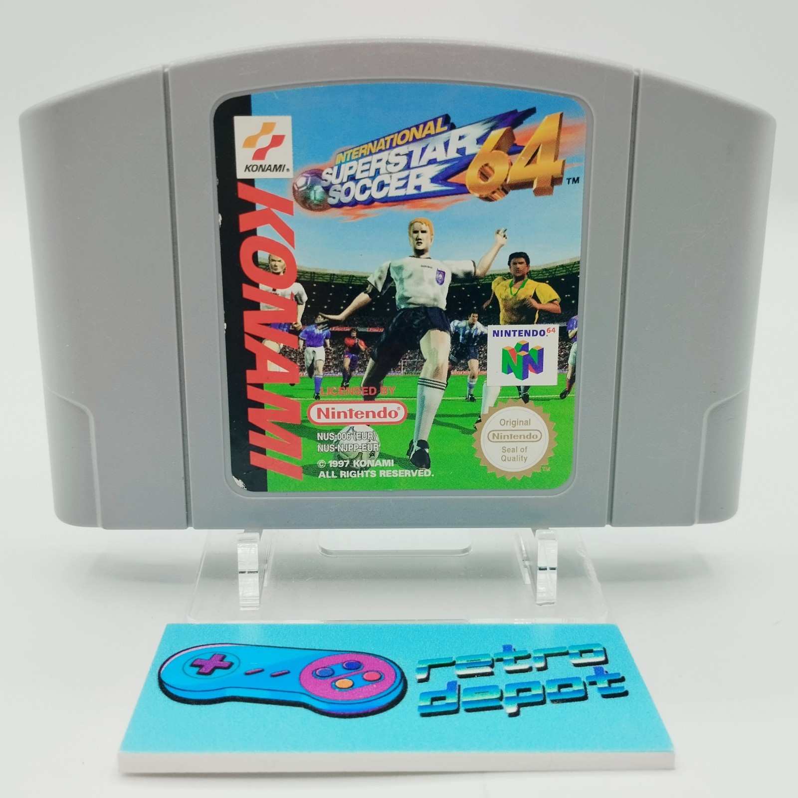 International Superstar Soccer / Nintendo 64 N64 / PAL / NUS-EUR #1
