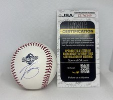 Tyler Glasnow Signed 2025 World Series Ball Jsa Coa Dodgers Autographed WS Ball