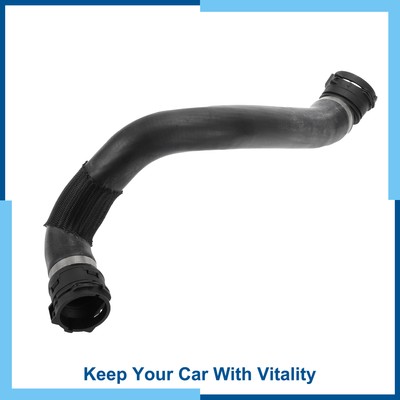 Radiator Hose for BMW 530i xDrive 2017-2020 No.17128602603 Rubber Black 1 Pc New