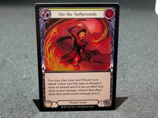 Flesh And Blood Stir the Aetherwinds Rainbow Foil Unl ARC130 Arcane