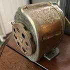 Vintage Boston KS Pencil Sharpener Green Metal Desk USA 1940s Tested & Working — photo 2