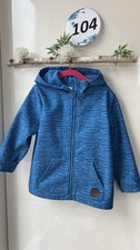 Topolino Jacke Hellblau Softshelljacke Gr 104 Herbstjacke Softshell