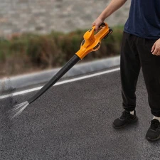 Electric Leaf Blower Cordless 21v Battery Powered With Battery And Charger