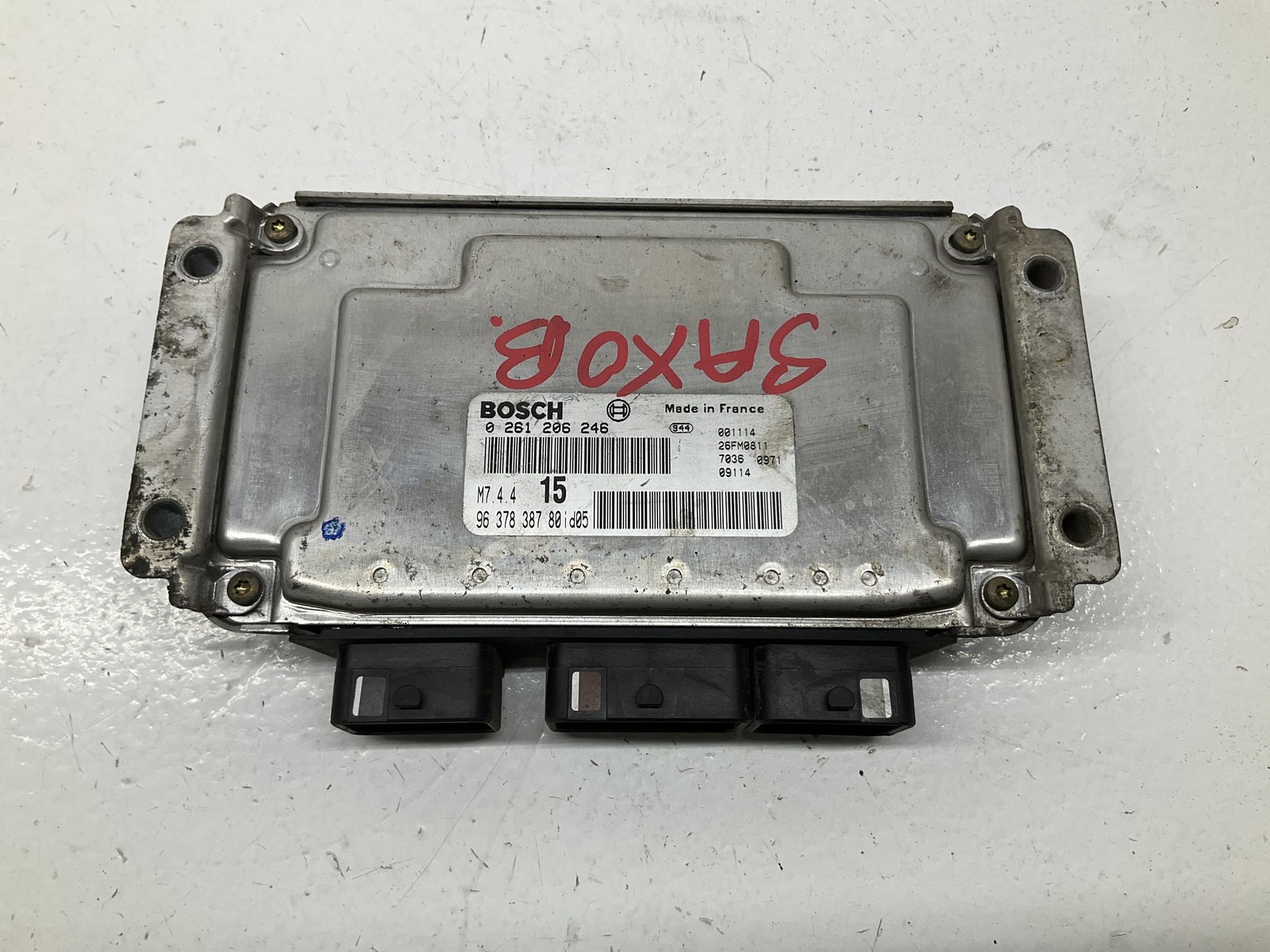 Ricambio centralina iniezione Citroen SAXO 0261206246 Bosch Usato