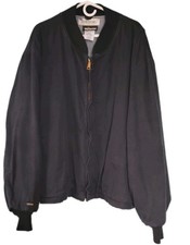 Workrite FR Jacket Mens XL Bomber Blue HRC 3, 2112 Flame Resistant 30.8 ATPV