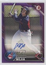 2016 Bowman Retail Prospect Auto Purple 183/250 Francisco Mejia #PA-FM Auto k0w