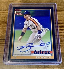 2026 Topps Baseball Series 1 Jeff Bagwell 1991 Autograph 9/10