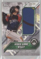 2017 Pro Debut Relics 40/99 Ian Miller Jackson Generals Video Game Night 1d3a