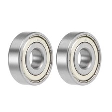 16100ZZ Deep Groove Ball Bearings 10x28x8mm Double Shielded Chrome Steel P0 2pcs