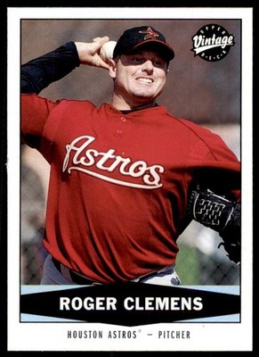 2004 Upper Deck Vintage Update Roger Clemens Houston Astros #461