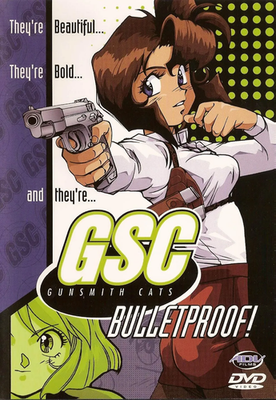 ガンスミスキャッツ　アニメ　GUNSMITH CATS DVD Gunsmith Cats - Bulletproof (DVD, 2001) for sale online | eBay