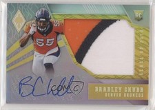2018 Panini Phoenix Yellow Prime 14/50 Bradley Chubb #RJ-BC Auto 1x9