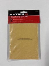 36 Sandpaper Sheets Glass Paper Sand Paper GRIT Fine Medium & Coarse Decorating