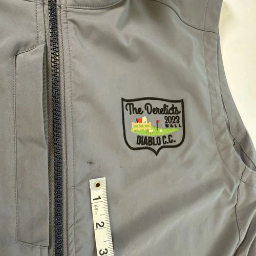 B Draddy Sport Everyday Vest Mens XL Gray with logo image 4