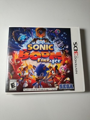 Sonic Boom: Fire & Ice - Nintendo 3DS -- TESTED